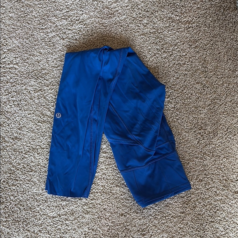 lululemon athletica Blue Leggings